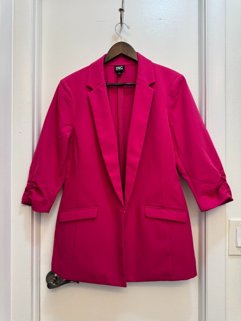 I.N.C. International Concepts Women's 3/4-Sleeve Blazer